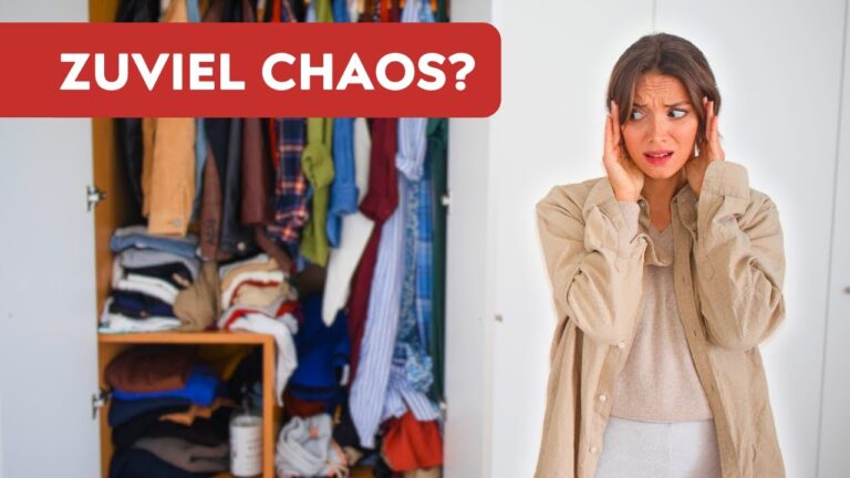 6 Arten von Chaos – Deshalb schaffst du es nicht ordentlich zu sein!